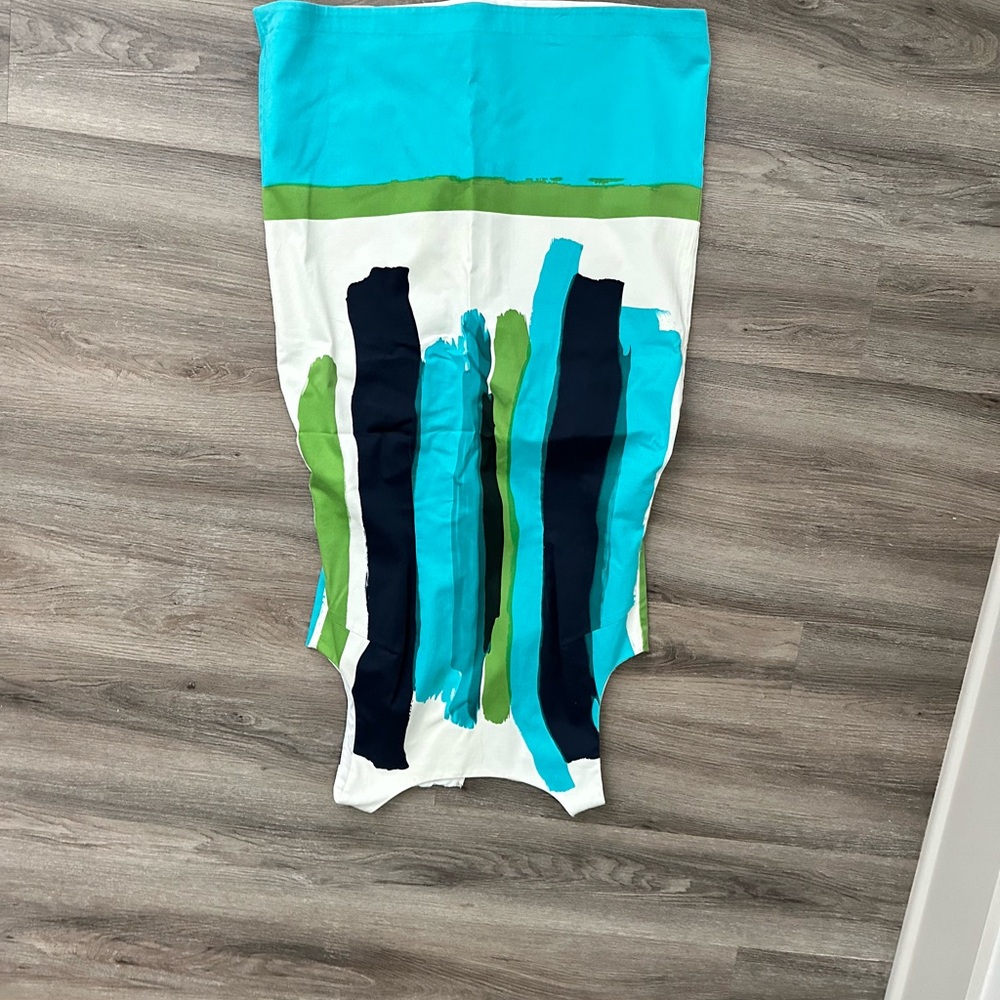Chetta B White and Blue Skirt